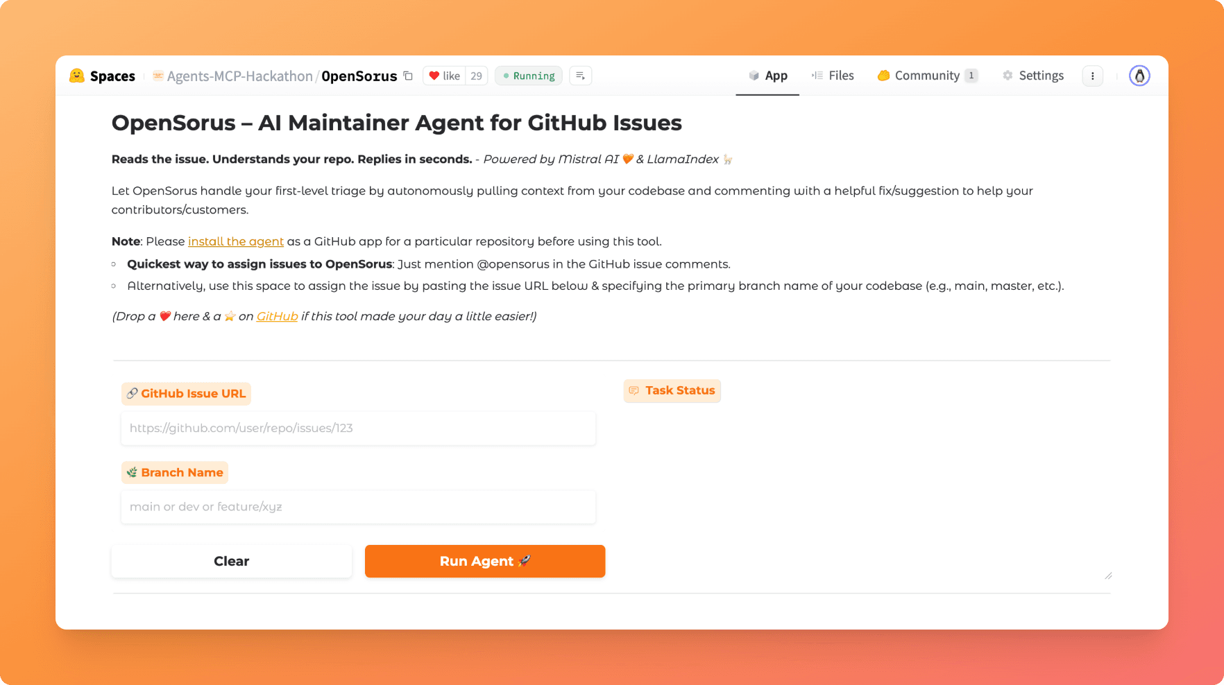 OpenSorus Project
